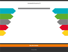 Tablet Screenshot of newsetvlucera.it